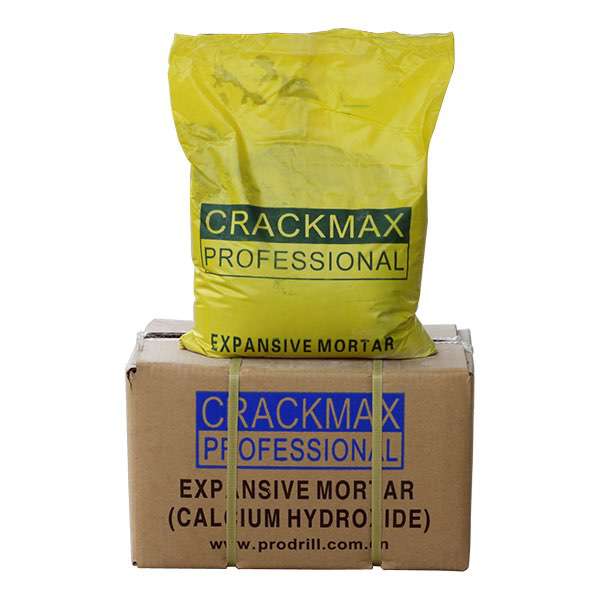Crackmax专业膨胀的砂浆/石材开裂粉末